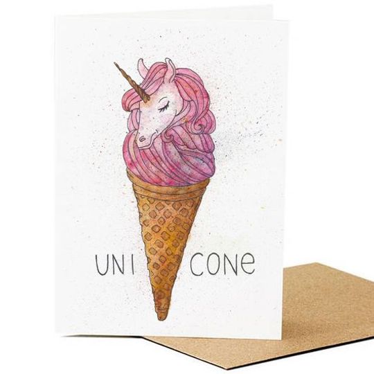 Открытка UNI CONE